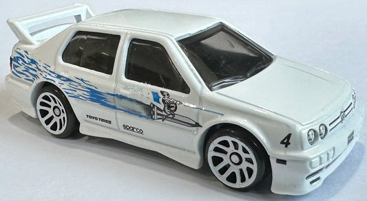 Hot Wheels 2024 Fast & Furious: HW Decades of Fast 4/5, Volkswagen Jetta Mk3, NEW/LOOSE, white