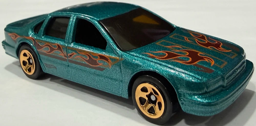 Hot Wheels 2026 #242/250, '96 Chevrolet Impala SS, NEW/LOOSE, metallic teal