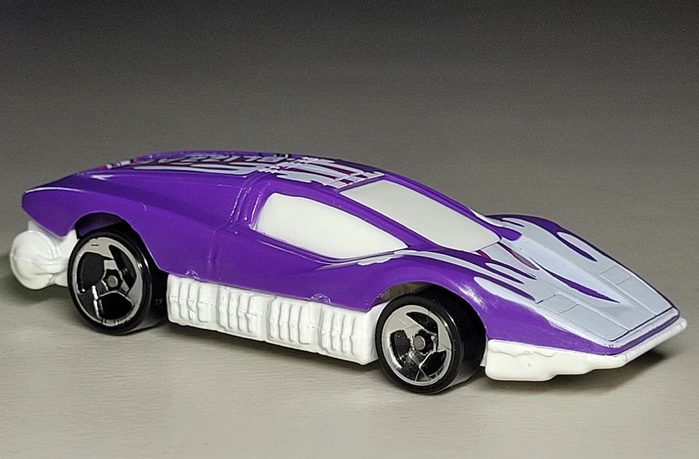 Hot Wheels 1997 #546 Aeroflash, NEW/LOOSE, purple "BLIZZARD" version