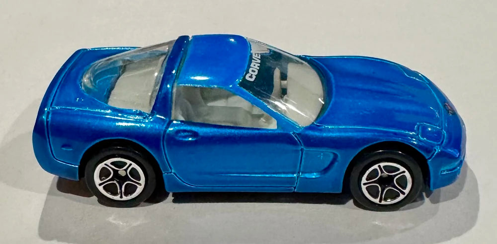 Matchbox 1998 #058/75, 1997 Corvette, NEW/LOOSE, blue