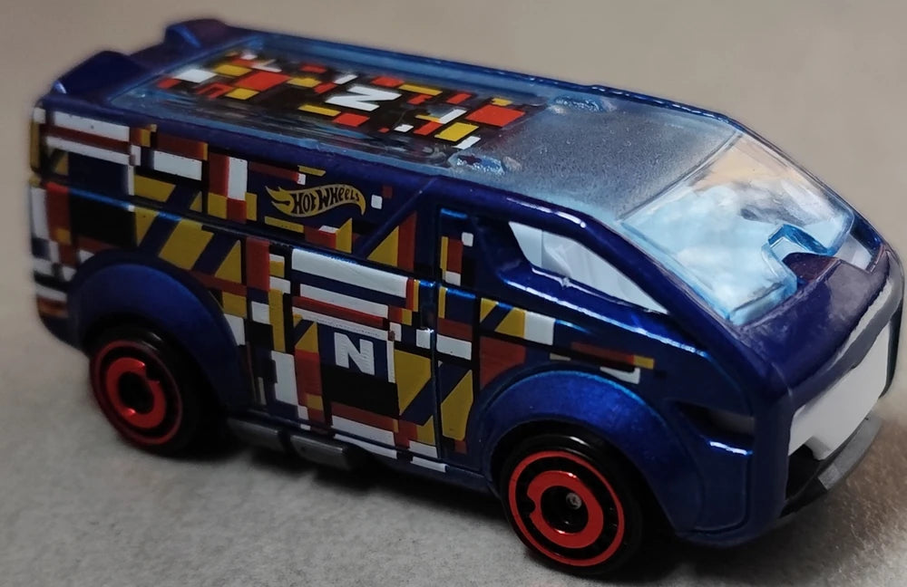 Hot Wheels 2025 #035/250 The Vanster, NEW/LOOSE, blue