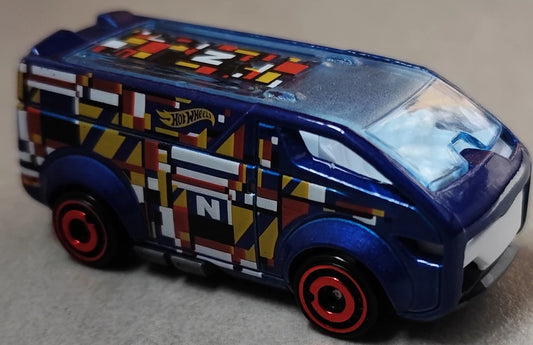 Hot Wheels 2025 #035/250 The Vanster, NEW/LOOSE, blue