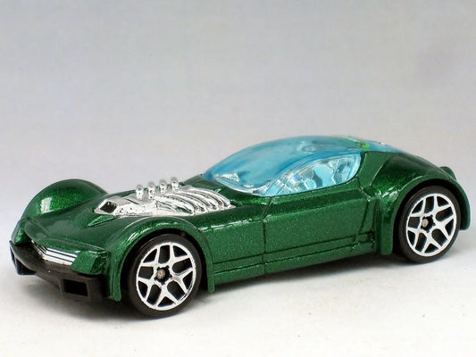 Hot Wheels 2002 #053, Ballistik, NEW/LOOSE, green