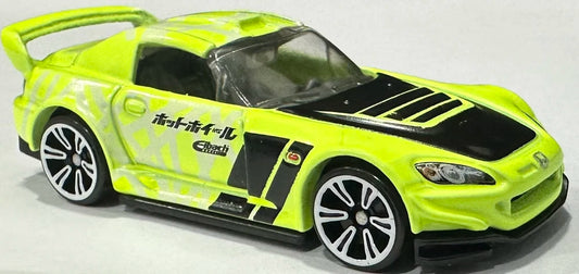 Hot Wheels 2024 Neon Speeders Mix A 6/8 Honda s2000, NEW/LOOSE, yellow