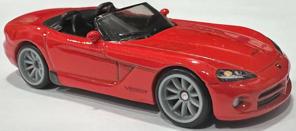Hot Wheels Premium 2025 Fast & Furious 2/5, 2003 Dodge Viper SRT-10, NEW/LOOSE, viper red