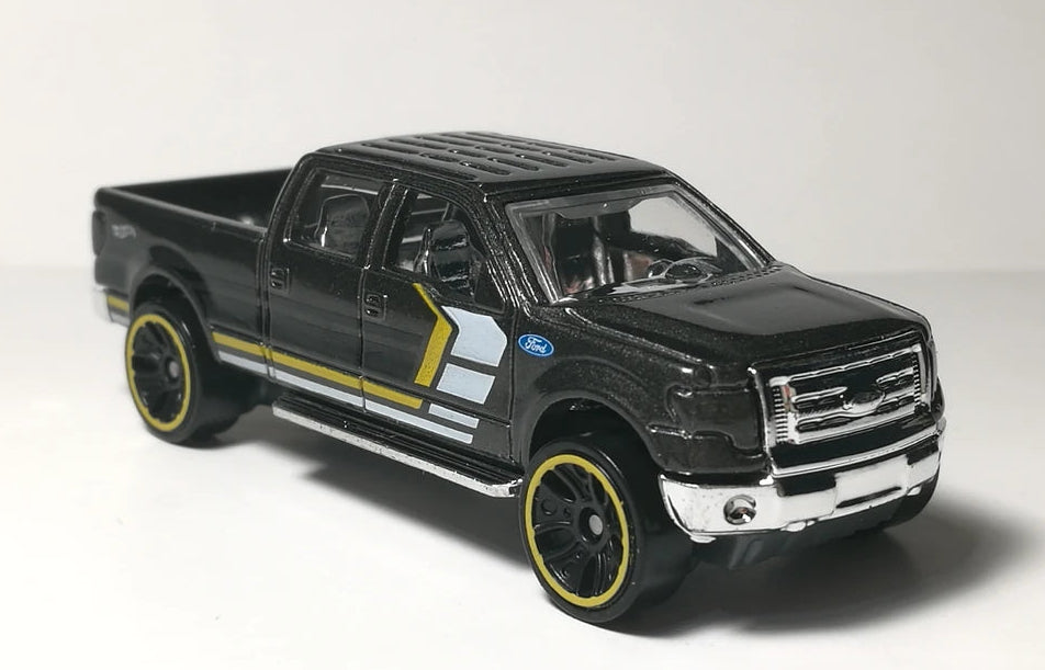 Hot Wheels 2019 Multipack Exclusive, 2009 Ford F-150, PREOWNED/LOOSE, metalflake dark grey