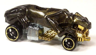 Hot Wheels 2010 #185/240, Cargoyle/Road Cannibal, NEW/LOOSE, black gold metalflake