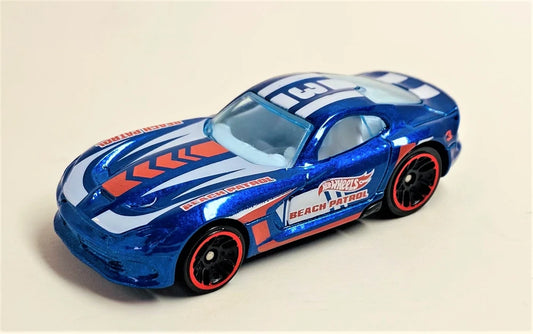 Hot Wheels 2020 Mystery Model (Series 2), 2013 SRT Viper, NEW/LOOSE, metallic blue