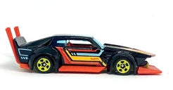 Hot Wheels 2018 Mad Manga from Super Rigs Galactic Express (car only), NEW/LOOSE, black