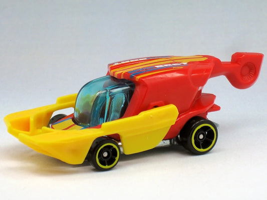 Hot Wheels 2019 #165/250 Sky Boat, NEW/LOOSE, red
