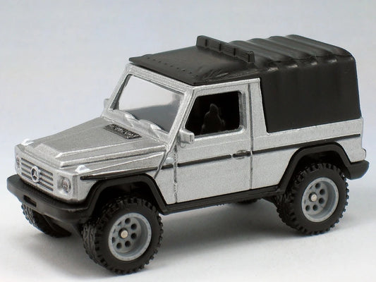Hot Wheels Boulevard Series #15, 1991 Mercedes-Benz G-Class, NEW/LOOSE, metalflake silver