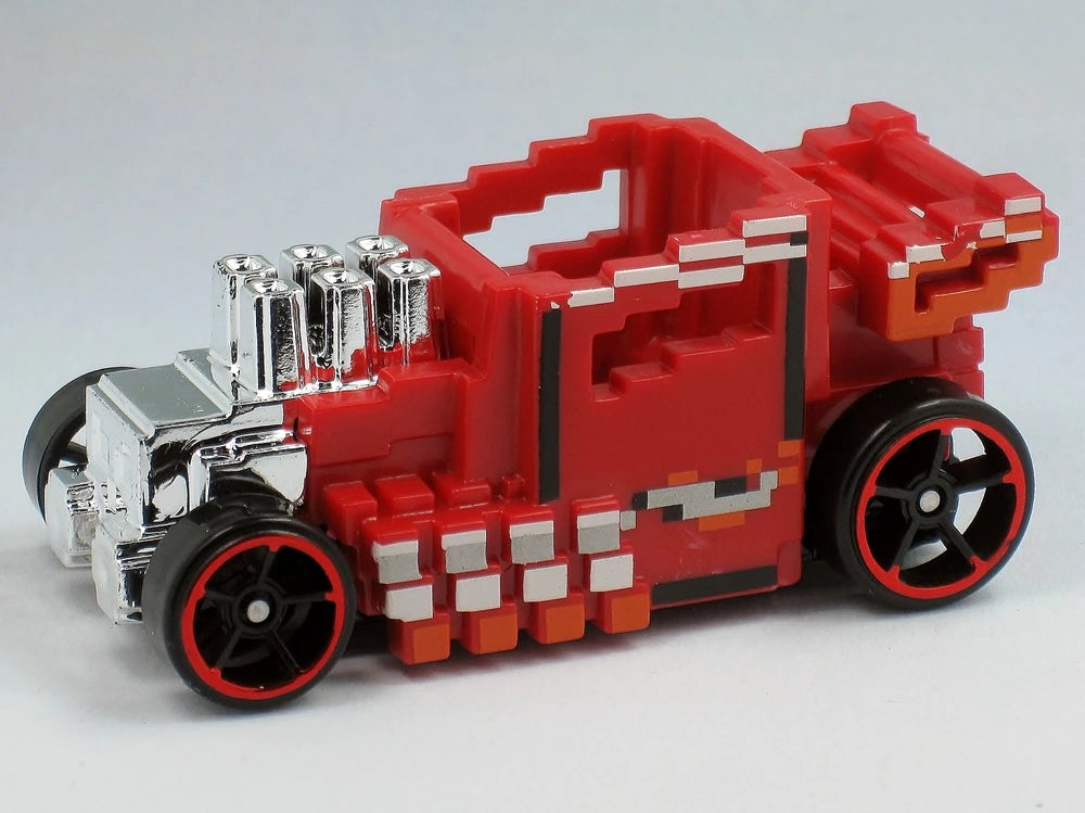 Hot Wheels 2020 #024/250 Pixel Shaker, NEW/LOOSE, red