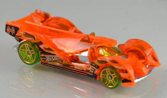 Hot Wheels 2020 #048/250 Hi-Tech Missile, PREOWNED/LOOSE, translucent orange