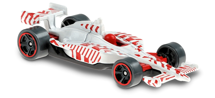 Hot Wheels 2020 #025/250 Indy 500 Oval, TARGET RED EDITION, NEW/LOOSE, white w/red stripes