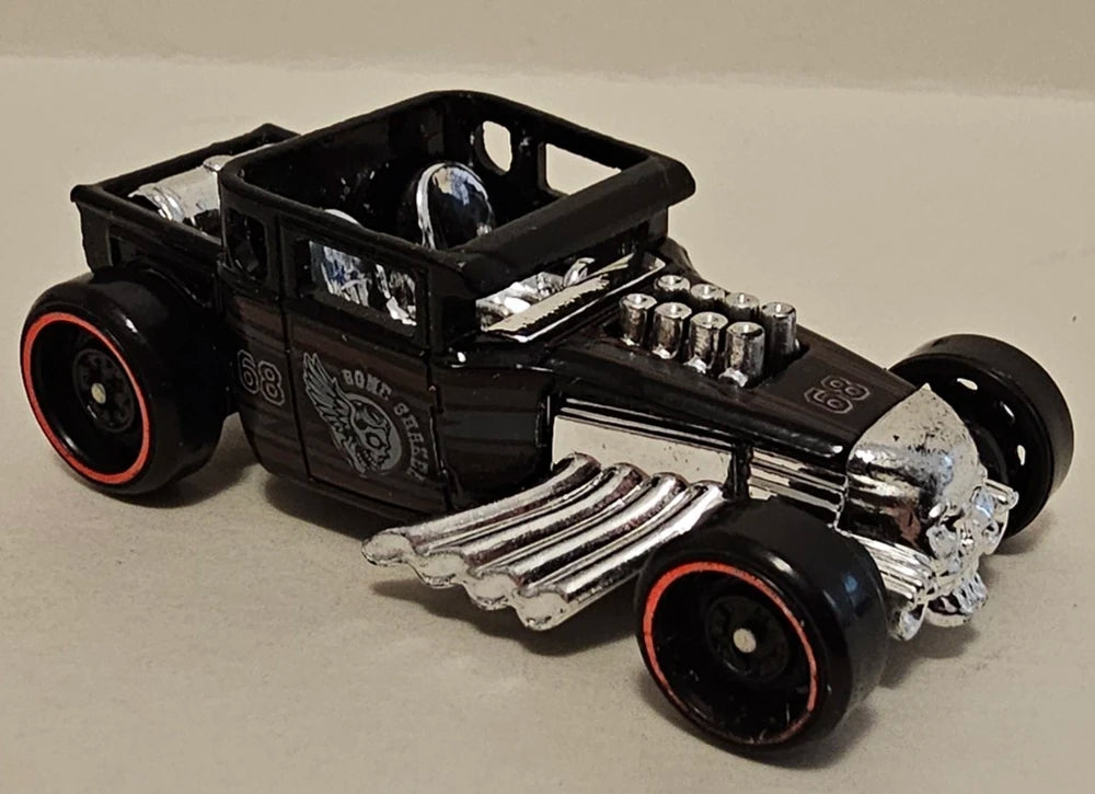 Hot Wheels 2022 #105/250 Bone Shaker, NEW/LOOSE, black