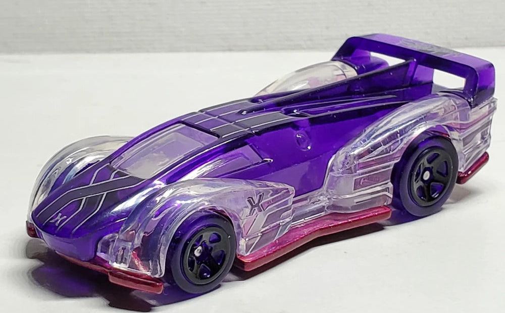 Hot Wheels 2022 #149/250, Electrack, NEW/LOOSE, clear/purple
