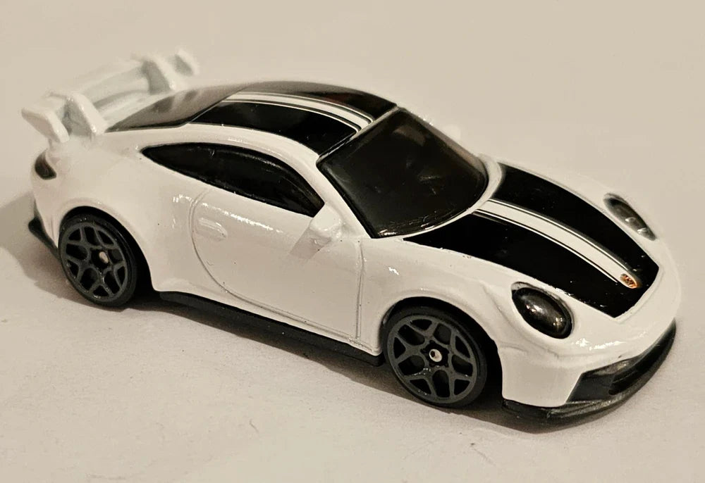 Hot Wheels 2023 #177/250 Porsche 911 GT3, RETAILER EXCLUSIVE, NEW/LOOSE, white