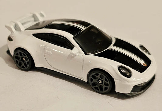 Hot Wheels 2023 #177/250 Porsche 911 GT3, RETAILER EXCLUSIVE, NEW/LOOSE, white