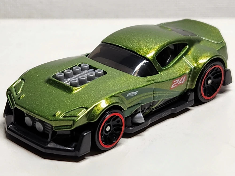 Hot Wheels 2023 Multipack Exclusive, Muscle and Blown, NEW/LOOSE, metalflake green