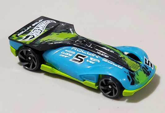 Hot Wheels 2024 #154/250 Rollin' Solo, NEW/LOOSE, light blue