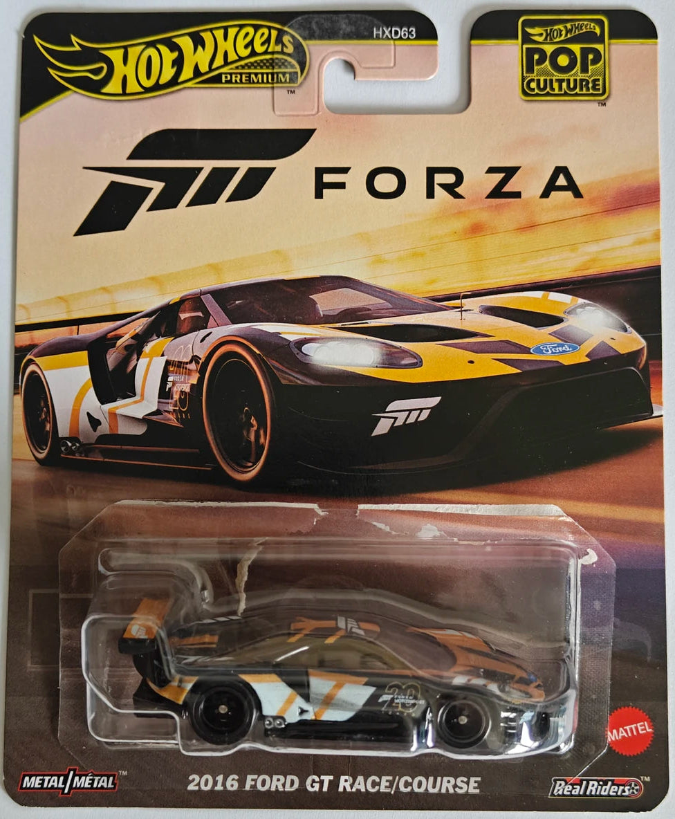 Hot Wheels 2025 Pop Culture Mix 5, 2016 Ford GT Race, black