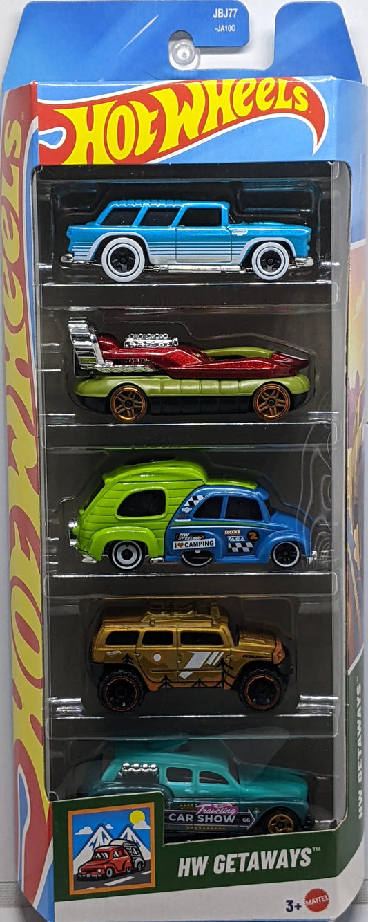 Hot Wheels 2025 5-pack - HW Getaways
