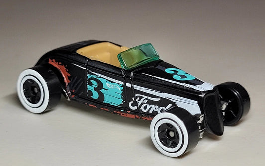 Hot Wheels 2025 Mystery Models (Series 2), '33 Lo Boy, NEW/LOOSE, black