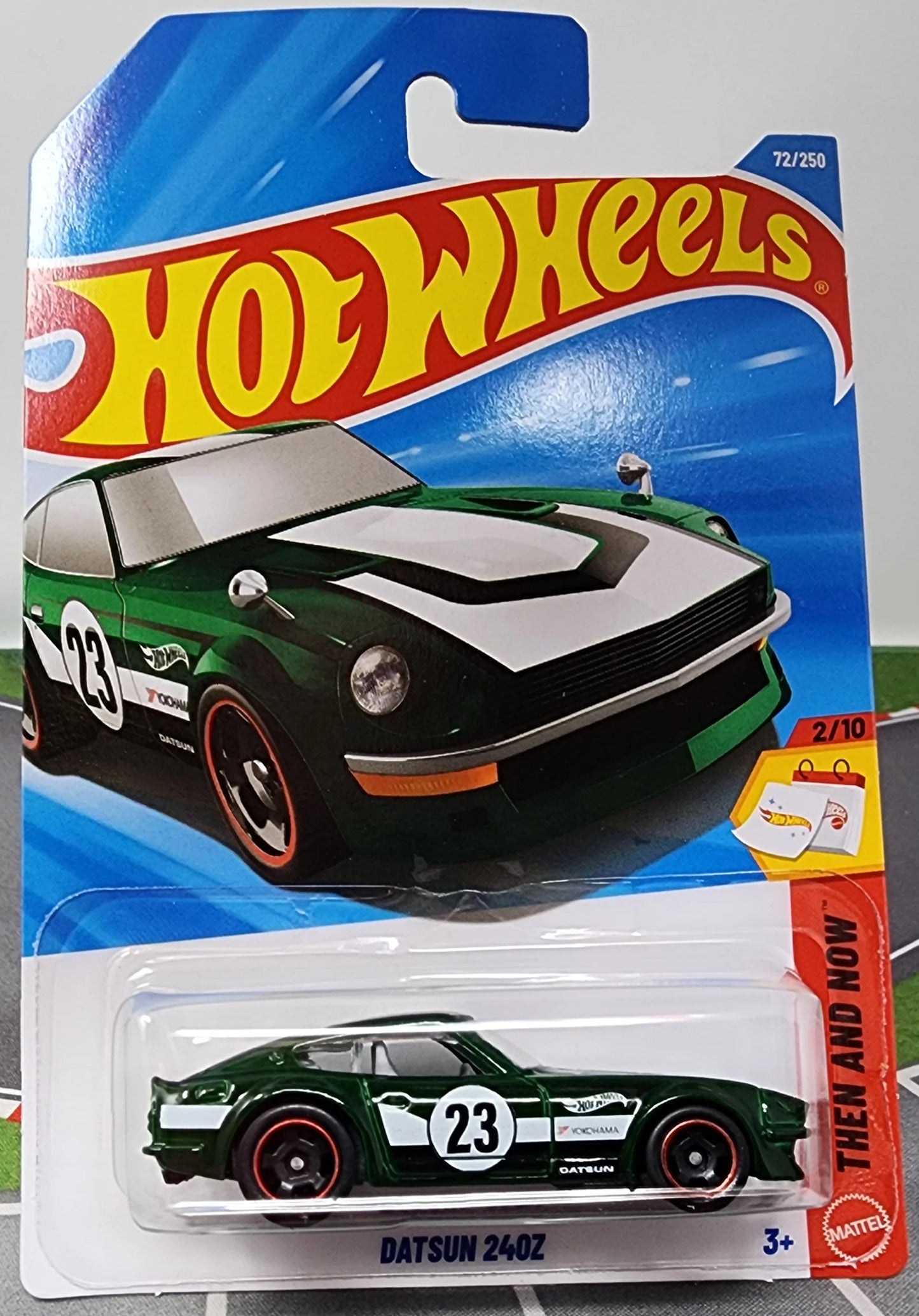 Hot Wheels 2026 #072/250, Datsun 240Z, dark green