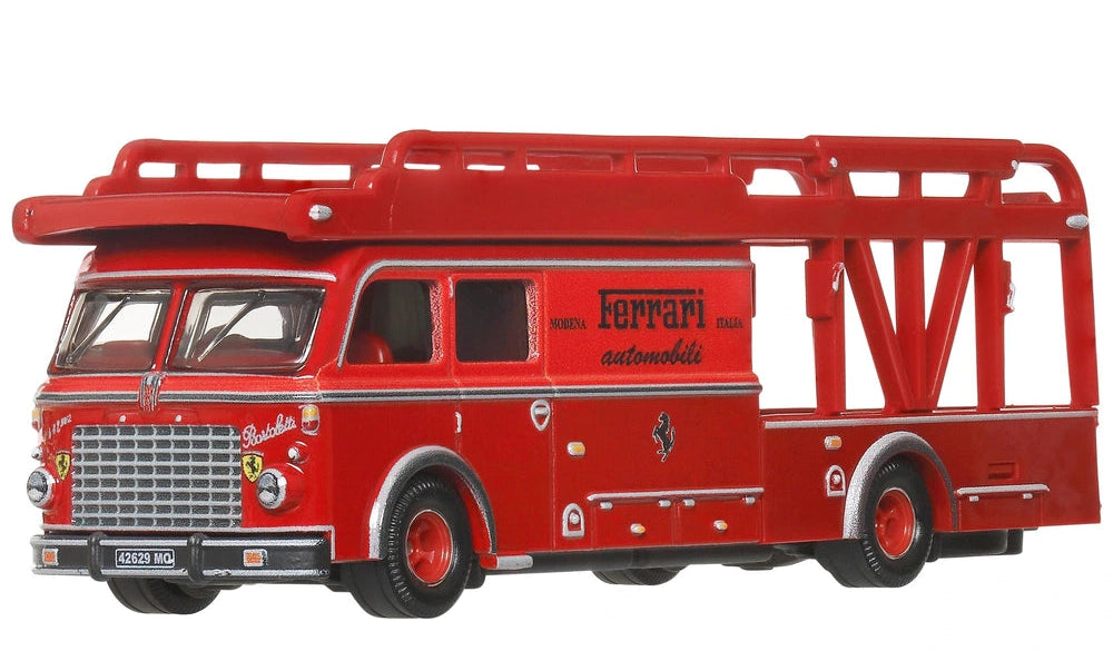 Hot Wheels 2025 Fiat 642 RN2 Bartoletti hauler from Team Transport #83 (hauler only), NEW/LOOSE, red