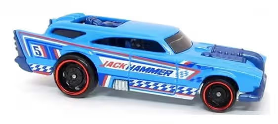 Hot Wheels 2023 #200/250 Jack Hammer, NEW/LOOSE, light blue