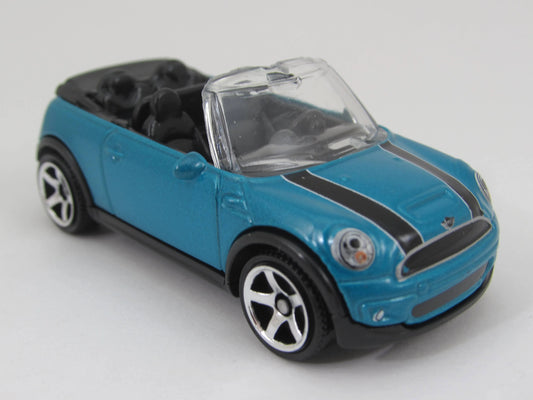 Matchbox 2024 Mini Series 3/6 Mini Cooper S Cabrio, NEW/LOOSE, metalflake teal