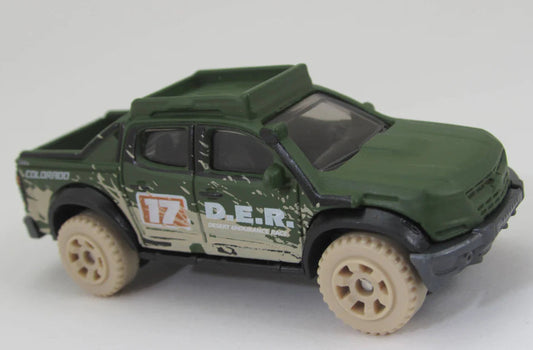 Matchbox 2026 #005/125 '16 Chevy Colorado Extreme, NEW/LOOSE, green