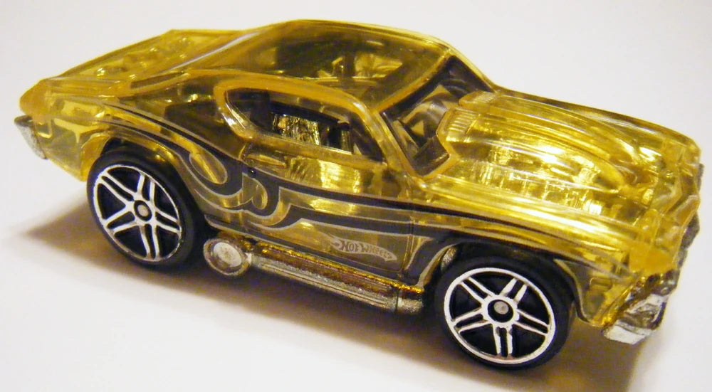 Hot Wheels 2005 #054/187, '69 Chevelle (X-Raycers), NEW/LOOSE, clear yellow