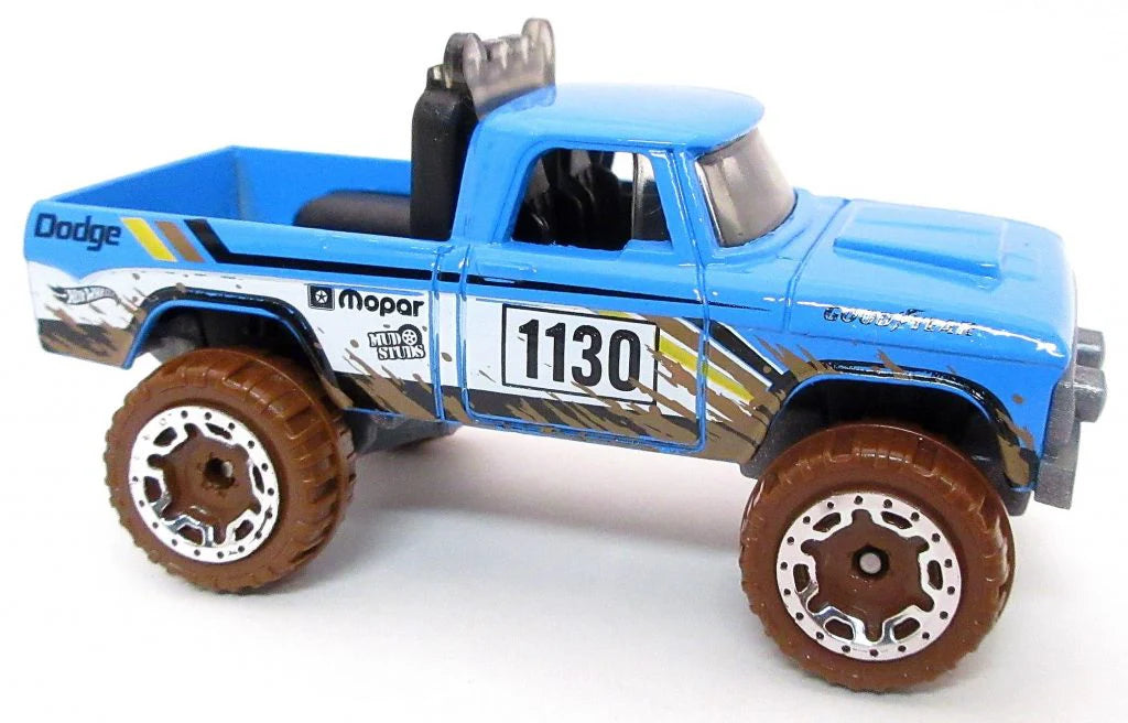 Hot Wheels 2023 #161/250 '70 Dodge Power Wagon, NEW/LOOSE, blue