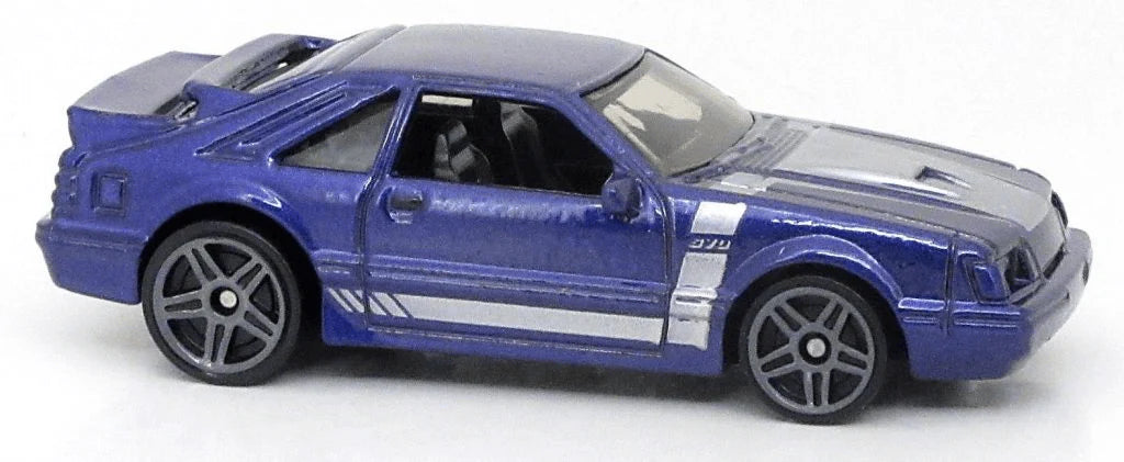 Hot Wheels 2022 #221/250 '84 Mustang SVO, NEW/LOOSE, metalflake purple