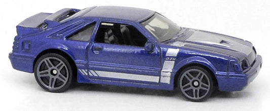 Hot Wheels 2022 #221/250 '84 Mustang SVO, NEW/LOOSE, metalflake purple