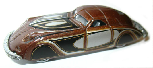 Hot Wheels 2001 #205, '38 Phantom Corsair, PREOWNED/LOOSE, metalflake brown