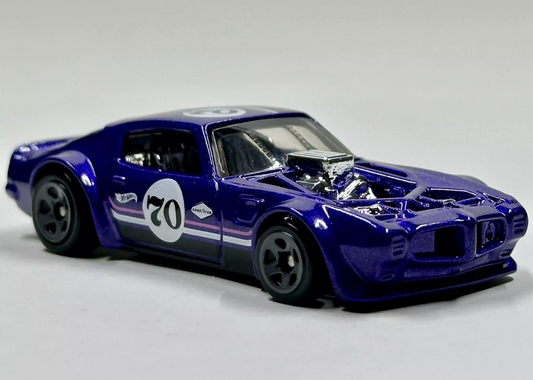Hot Wheels 2023 #018/250 1970 Pontiac Firebird, NEW/LOOSE, purple