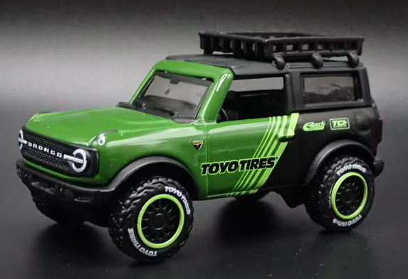 Maisto, 2021 Ford Bronco, NEW/LOOSE, green/black