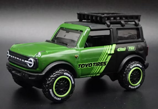 Maisto, 2021 Ford Bronco, NEW/LOOSE, green/black
