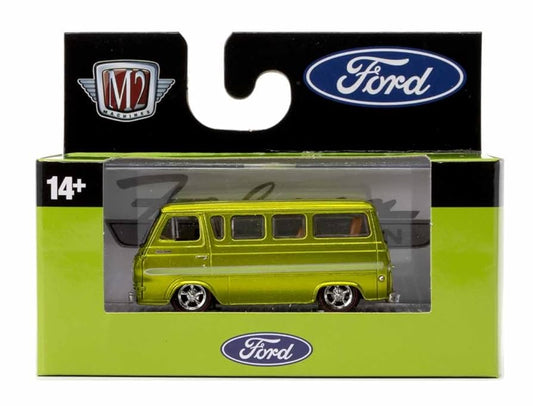M2 Machines 1965 Ford Falcon Club Wagon, metallic green