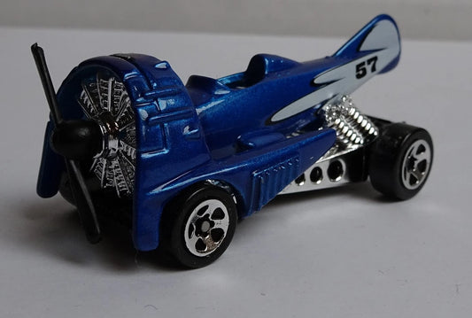 Hot Wheels 2002 Multipack Exclusive, Dogfighter, metalflake blue