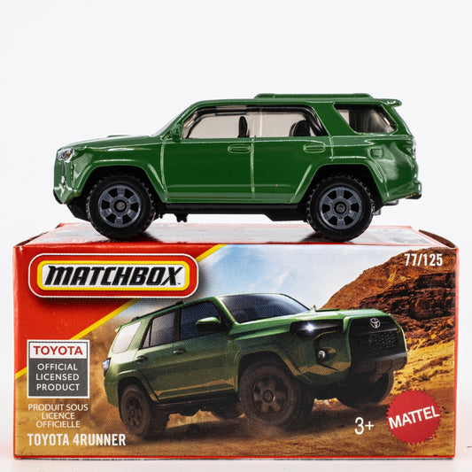 Matchbox 2026 Power Grabs #077/125, Toyota 4Runner, green