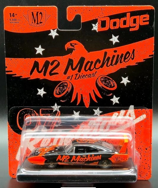 M2 Machines, 1969 Dodge Charger Daytona Hemi, black