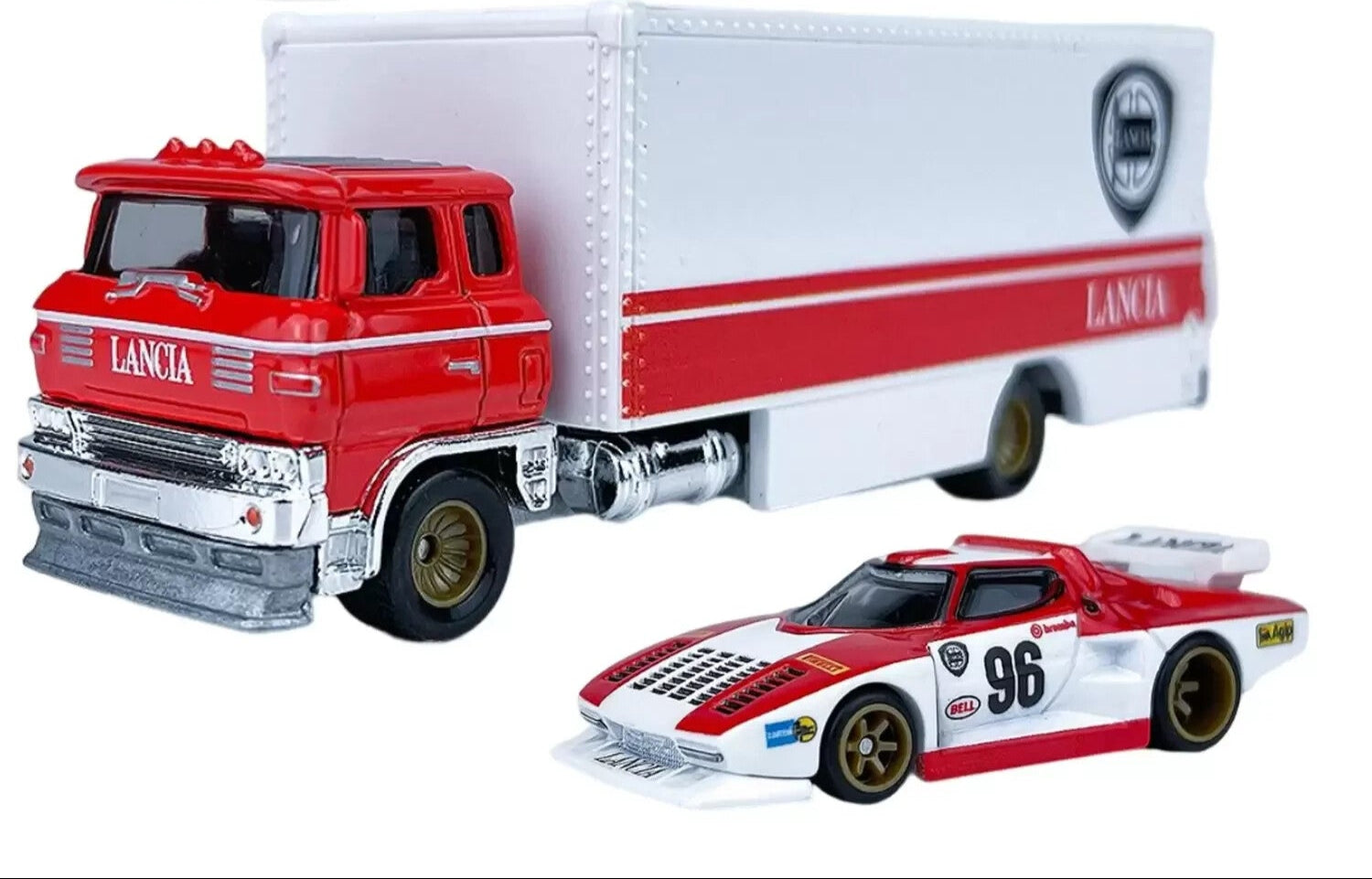 Lancia Stratos & Sakura Sprinter * Hot Wheels Car Culture Team Transport Q ZA5