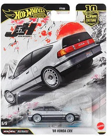 Hot Wheels 2026 Premium Japan Historics 5/5 '88 Honda CRX, silver