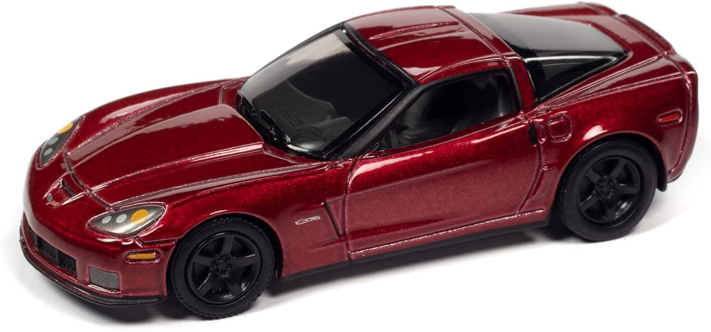 Johnny Lightning 2012 Chevrolet Corvette Z06, NEW/LOOSE, red metallic