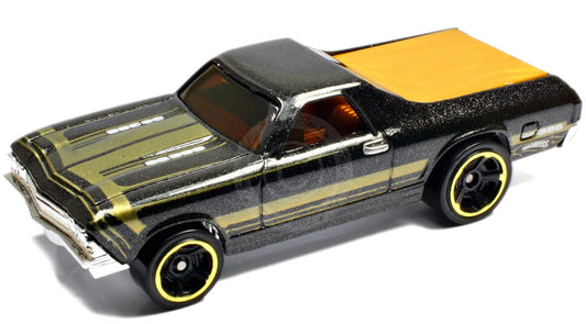 Hot Wheels 2011 #104/244, '68 Chevy El Camino, NEW/LOOSE, black