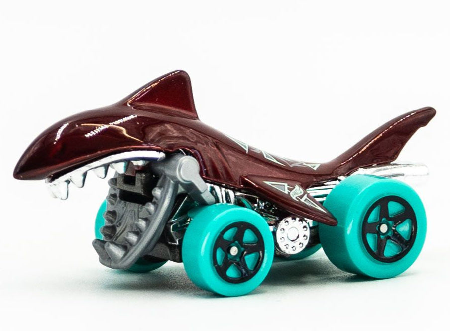 Hot Wheels 2024 #018/250 Shark Bite, NEW/LOOSE, oxblood