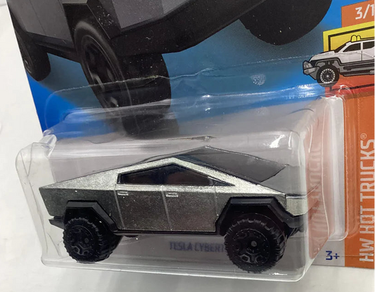 Hot Wheels 2022 #049/250 Tesla Cybertruck, PREOWNED/LOOSE, zinc plated zamac